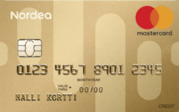 Nordea Mastercard Gold logo