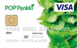POP Pankki Visa logo